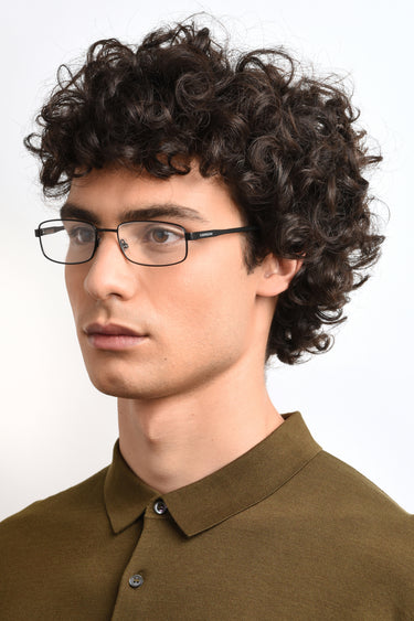 Designer Men Carrera Eyeglasses: 264 - Matte Black - SpecSMART Eye Clinic (Diagonal Face View)